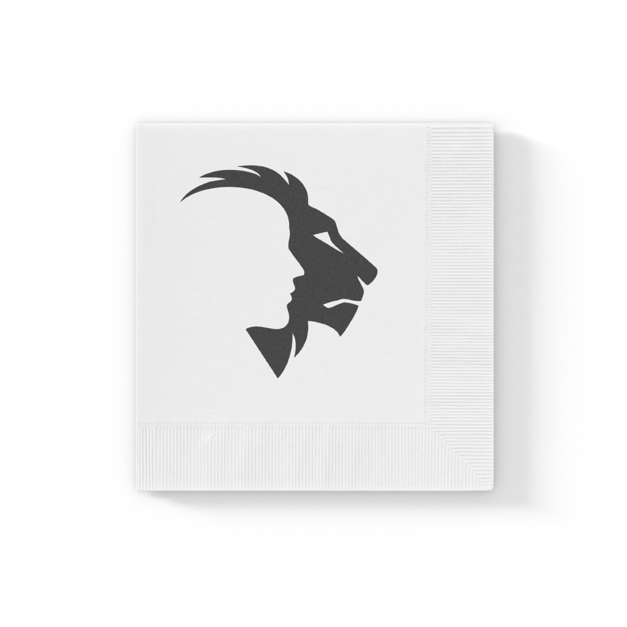 White Coined Napkins