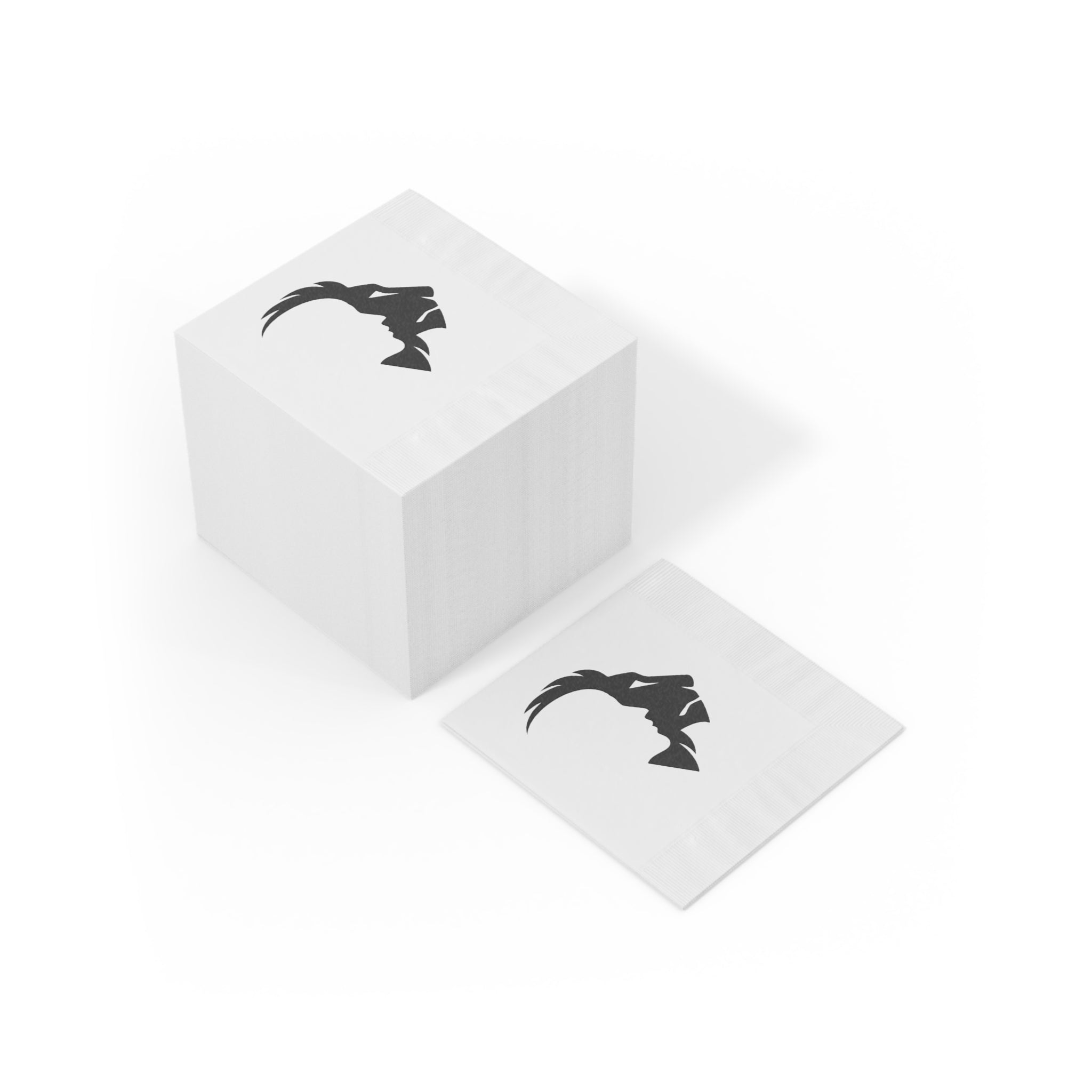 White Coined Napkins