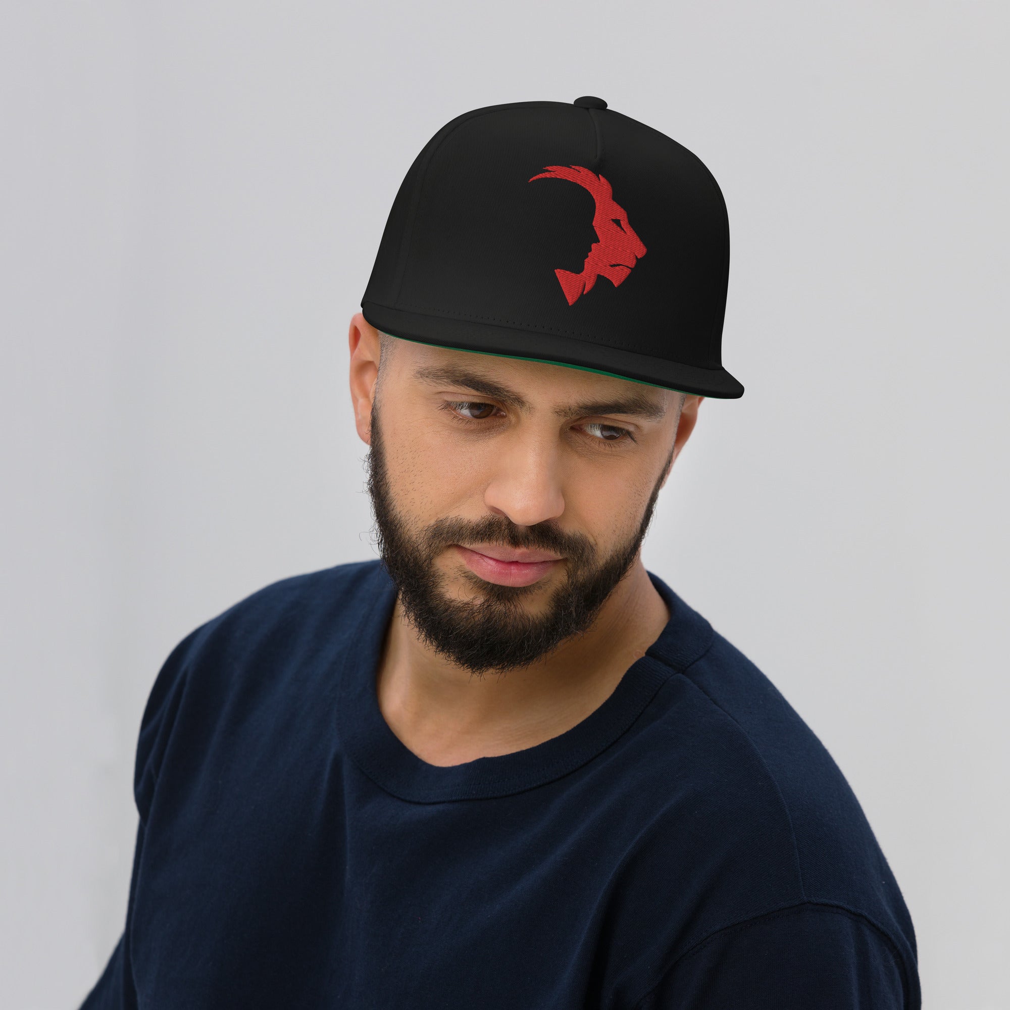 SHER Flat Bill Cap (Red SHER)