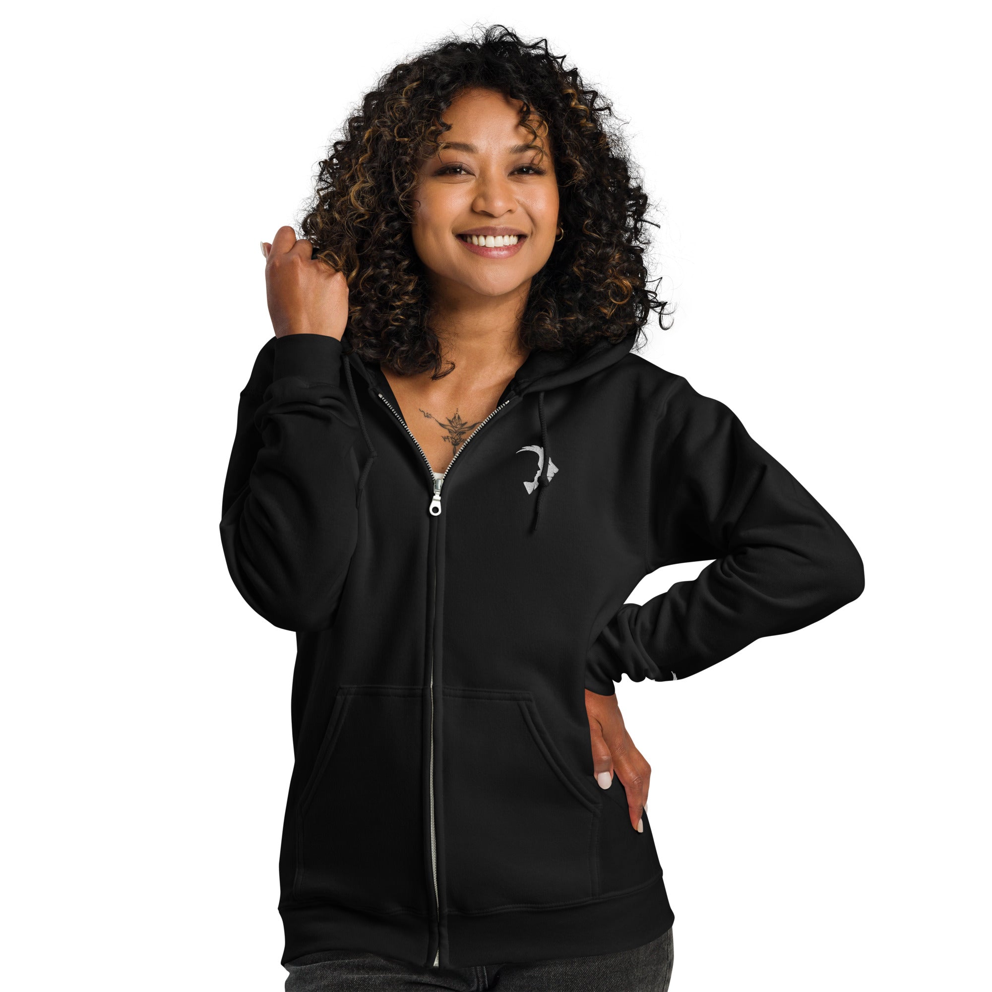 SHER Unisex Zip Hoodie