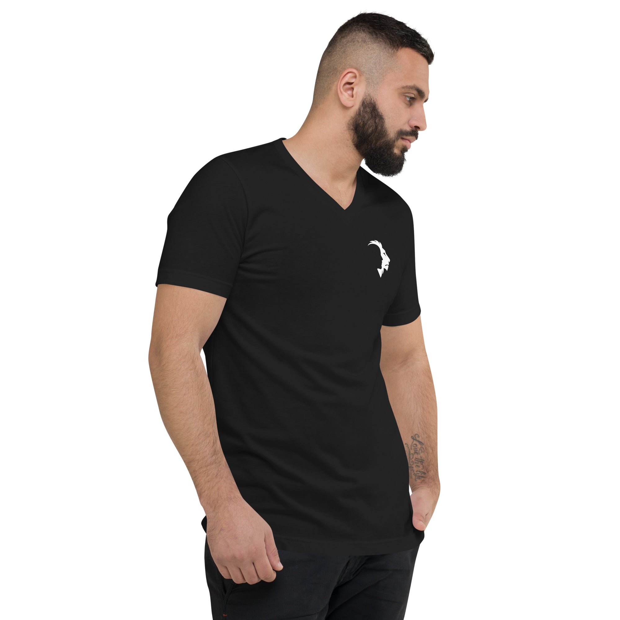 SHER Unisex Short Sleeve V-Neck T-Shirt